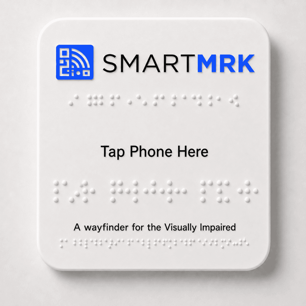 NFC Wayfinder Braille Mrk